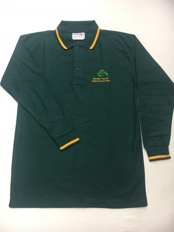 Bentley Wood Long Sleeve PE Poloshirt