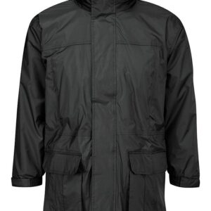 Plain 3 – 1 Unisex Black Coats – For All Conditions