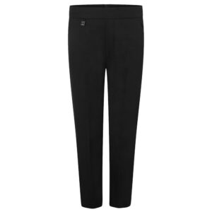 Boys’ Pull-Up Trousers – Black