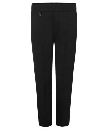 Black Pull Up Trousers