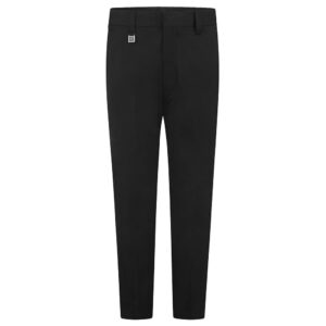 Slim Fit Boys’ Trousers – Black