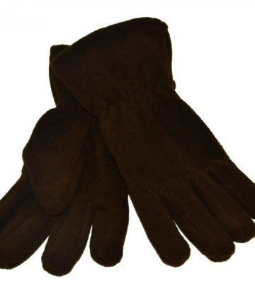 Brown Fleece Gloves