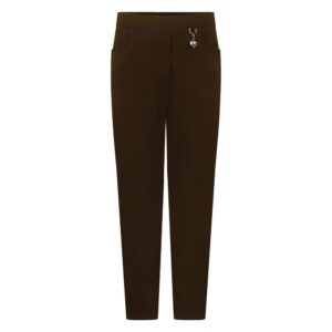 Girls’ Heart Trousers – Brown
