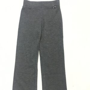 Grey Jersey Style Trousers Without Elasticated Waist