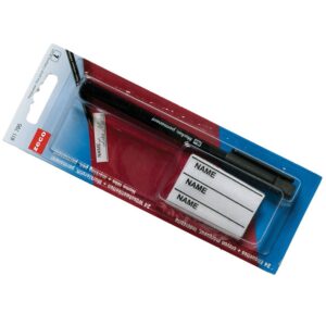 Name Tag Kit With Black Tip Pen (Included)