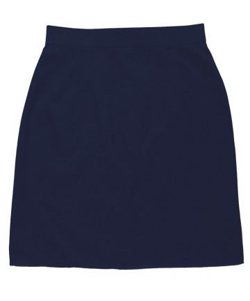 Navy A-Line Skirt