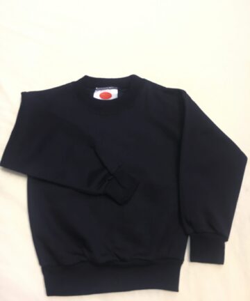 Navy Round Neck PE Sweatshirt