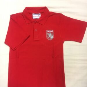 Priestmead School Red Polo Shirt