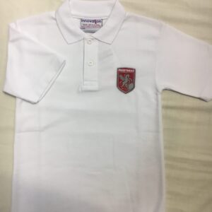 Priestmead White Polo Shirt
