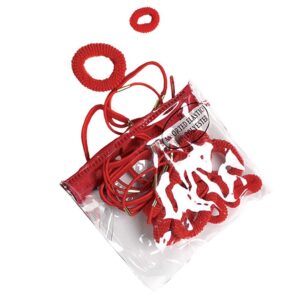 Pack of Red Ponio Hairband Bags