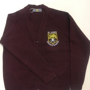 St John’s COE knitted cardigan