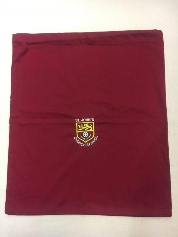Maroon PE bag