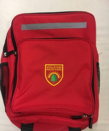 Weald Rise School Backpack