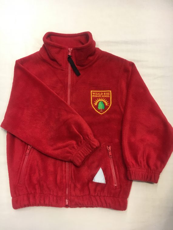 Weald Rise School Red Fleece