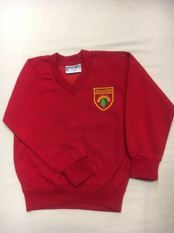 Weald Rise School  V Neck Sweatshirt