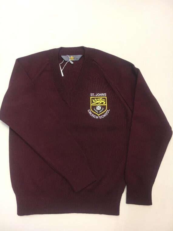 St John's COE Knitted Jumper