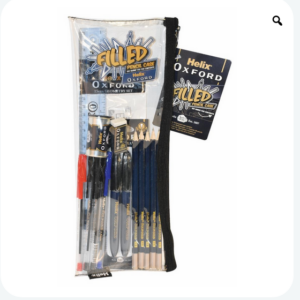 HELIX OXFORD FILLED PENCIL CASE