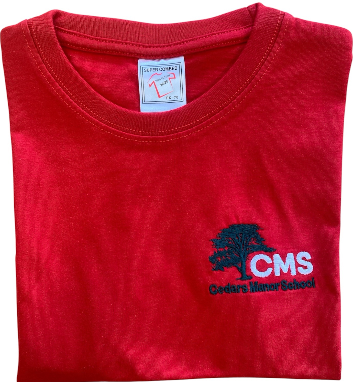 CEDARS MANORS NEW P E T-SHIRT