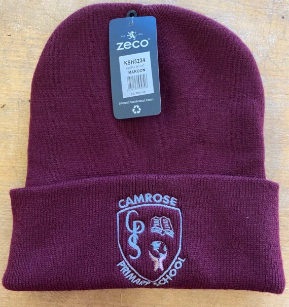 Camrose Primary School Knitted Winter Hat