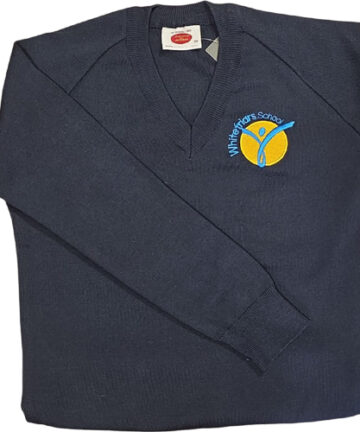 Whitefriars School Knitted V-Neck Jumpers